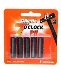 Gillette 7 O' Clock Cartridges 5 N